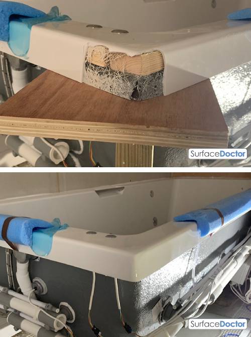 Bath Resurfacing in Barking: Before Image